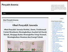 Tablet Screenshot of penyakitanemia.com